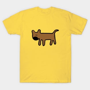 big nose brown dog T-Shirt